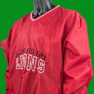 VTG Leon Lions V-Neck Pullover Windbreaker by CTM Sportswear